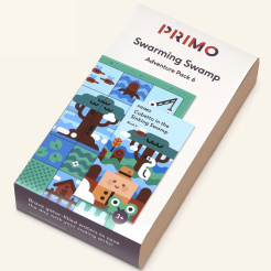  Mapa przygody na mokradłach Primo - Cubetto  