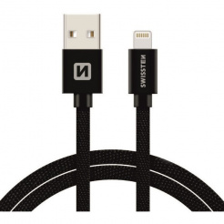 SWISSTEN kabel do transmisji danych USB / Lightning 1,2 m - black