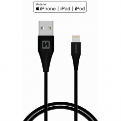 SWISSTEN kabel do transmisji danych USB / Lightning MFi 1,2 m - black