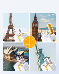 Ładowarka podróżna Voltme VITO Go EzTravel 35W (biała)