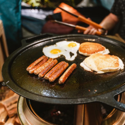 Płyta grillowa do kuchenki Ranger Solo z przedłużeniem