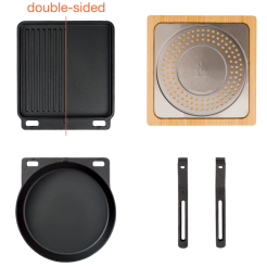  Zestaw naczyń żeliwnych do pieca do pizzy Solo Stove 