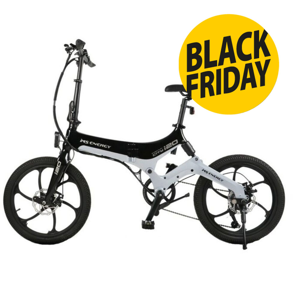 MS Energy E-bike i20 Black Gray