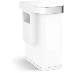 Simplehuman Sensor 58 L - biały stalowy