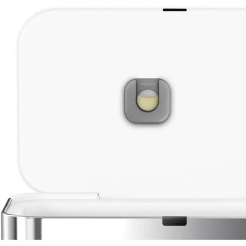 Simplehuman Sensor 58 L - biały stalowy