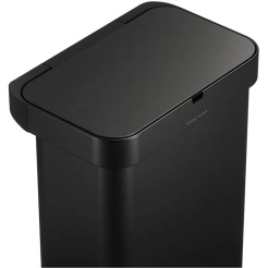 Simplehuman Sensor 58 L - czarna stal