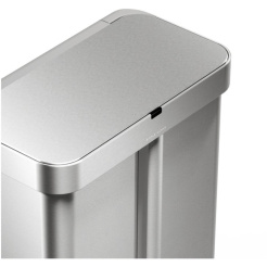Simplehuman Dual Sensor 58 L (34/24) - stal nierdzewna