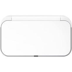 Simplehuman Dual Sensor 58 L (34/24) - biały stalowy