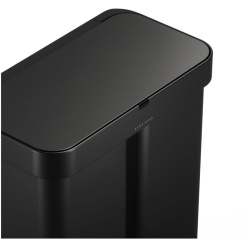 Simplehuman Dual Sensor 58 L (34/24) - czarna stal