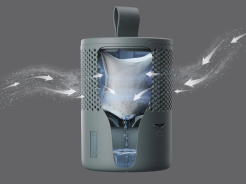 Torba rodzinna Everbrand Absodry Duo seria 6 - szara