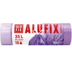  Worki na śmieci 35 l z rozwijaną taśmą o zapachu lawendy 