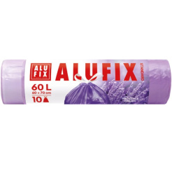  60-litrowe worki na śmieci z rozwijaną taśmą o zapachu lawendy 