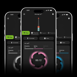 Dyson Airwrap i.d. HS08 T1/T2 czerwony aksamit/złoto