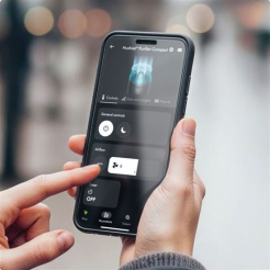 Oczyszczacz Dyson HushJet Compact HJ10 biały/srebrny