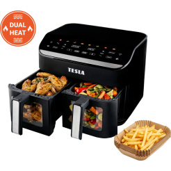 Frytkownica na gorące powietrze  TESLA AirCook DualHeat QD464 XXL 