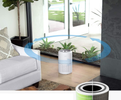 Filtr bakterii i wirusów Levoit City 300-RF-MB