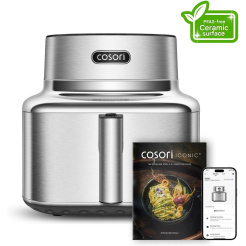 Frytkownica na gorące powietrze Cosori Iconic Single 6,2 L, ceramiczny - stal nierdzewna 