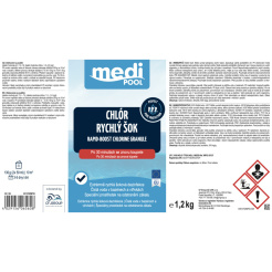 mediPOOL Rapid-BOOST granulat chlorowy 1,2 kg
