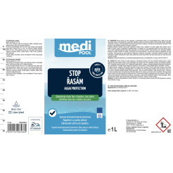 mediPOOL STOP GLONY – środek chroniący przed glonami, niepieniący, 1,0 l