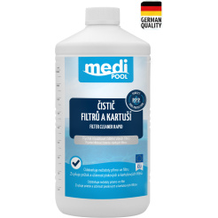 mediPOOL Rapid – środek do czyszczenia filtrów i wkładów, 1,0 l