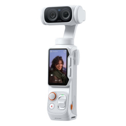 Zestaw standardowy Insta360 Luna Ultra w kolorze Stellar White