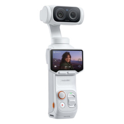 Zestaw standardowy Insta360 Luna Ultra w kolorze Stellar White
