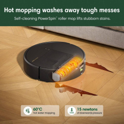 iRobot Roomba Plus 675 Combo + stacja dokująca AutoWash – czarna