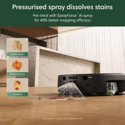 iRobot Roomba Plus 675 Combo + stacja dokująca AutoWash – czarna