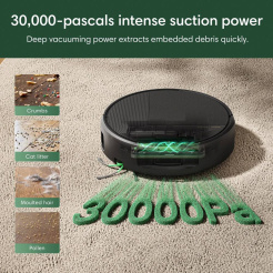 iRobot Roomba Plus 675 Combo + stacja dokująca AutoWash – czarna