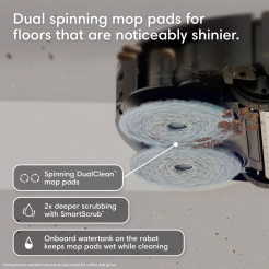 iRobot Roomba Plus 575 Combo + stacja dokująca AutoWash – czarna