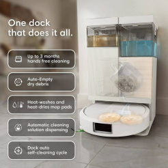 iRobot Roomba Plus 575 Combo + stacja dokująca AutoWash – biała