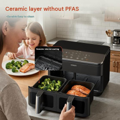 Cosori Dual Basket 8,5 l, ceramika
