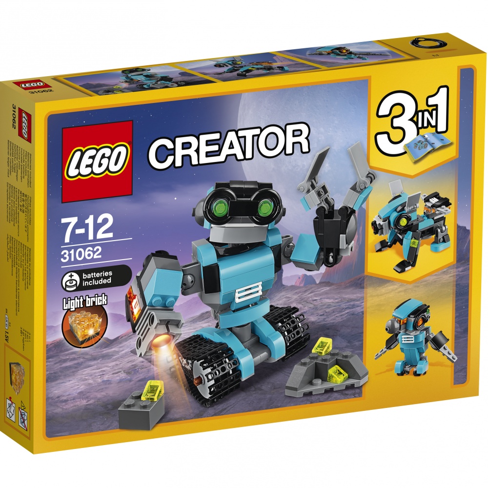 LEGO Creator robot odkrywca 31062