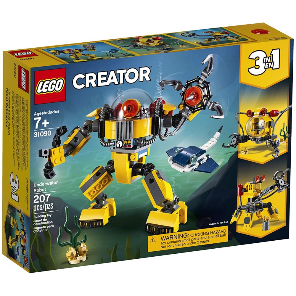 LEGO Creator 31090 Podwodny robot 3w1