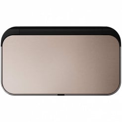 Simplehuman RECTANGULAR 58L sortowany odpad - rose gold