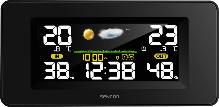 Sencor SWS 5270 służy również jako budzik