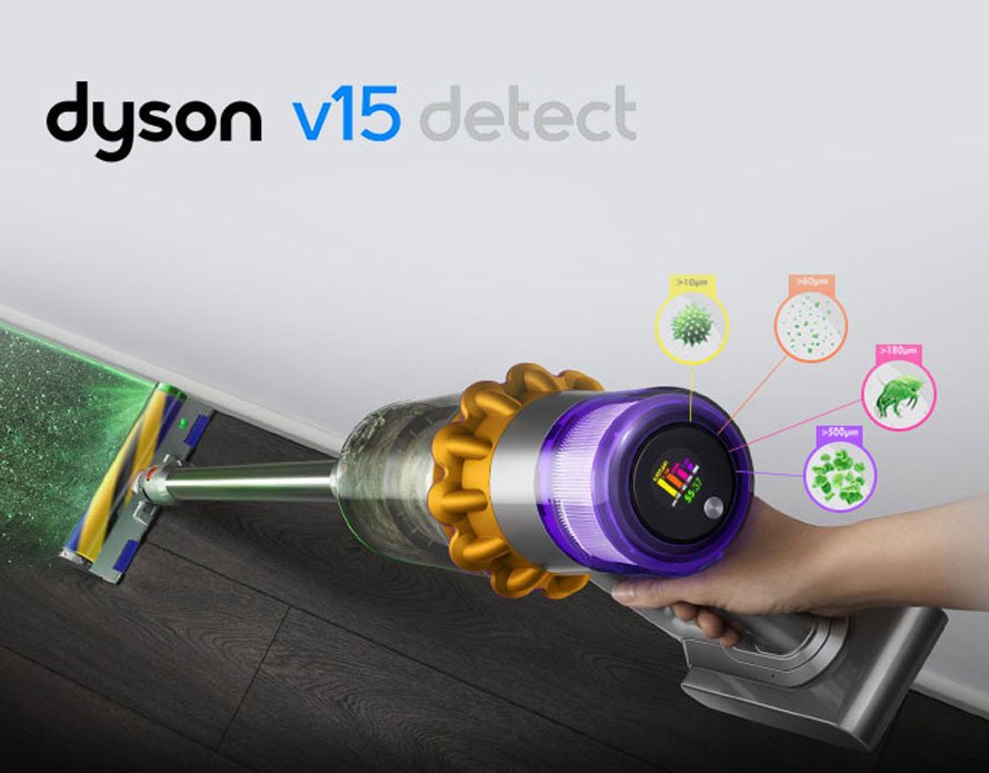 Przedstawiamy odkurzacz Dyson V15 Detect Absolute