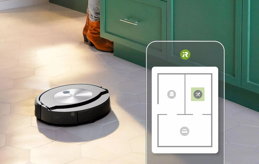 Aplikacja mobilna iRobot HOME z technologią iRobot Genius