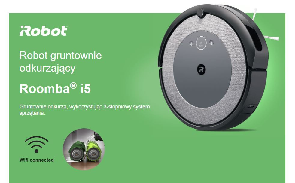 Prezentacja iRobot Roomba i5