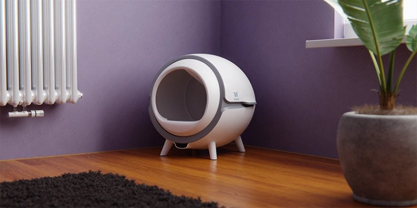 Przedstawiamy Tesla Smart Cat Toilet