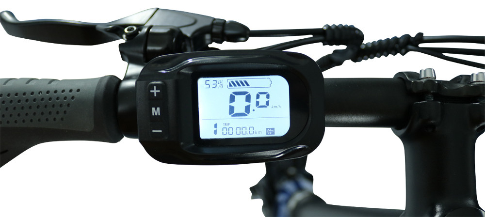 Steruj swoim e-rowerem za pomocą czytelnego wyświetlacza rowerowego LCD