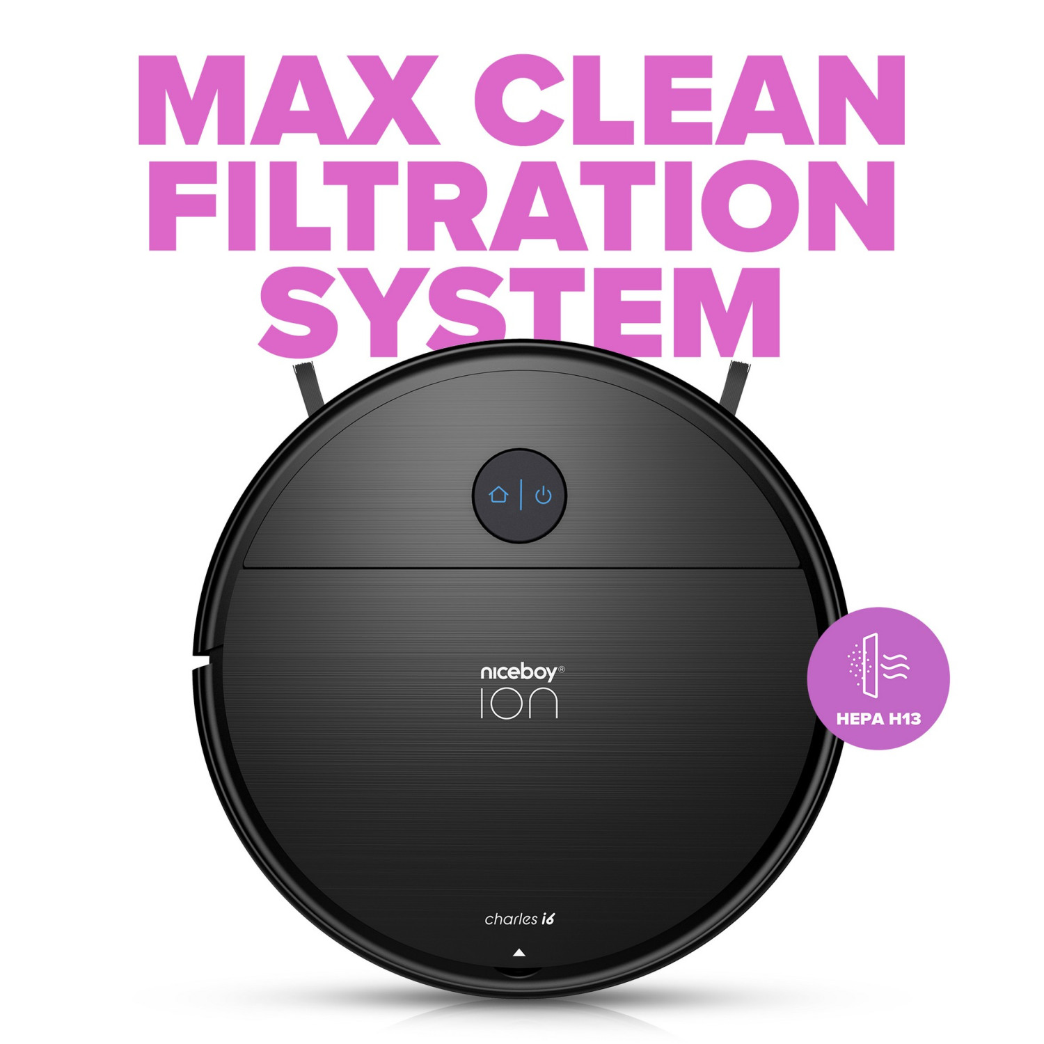 Najwyższa ochrona przed brudem i alergenami dzięki systemowi filtracji z technologią MAX Clean