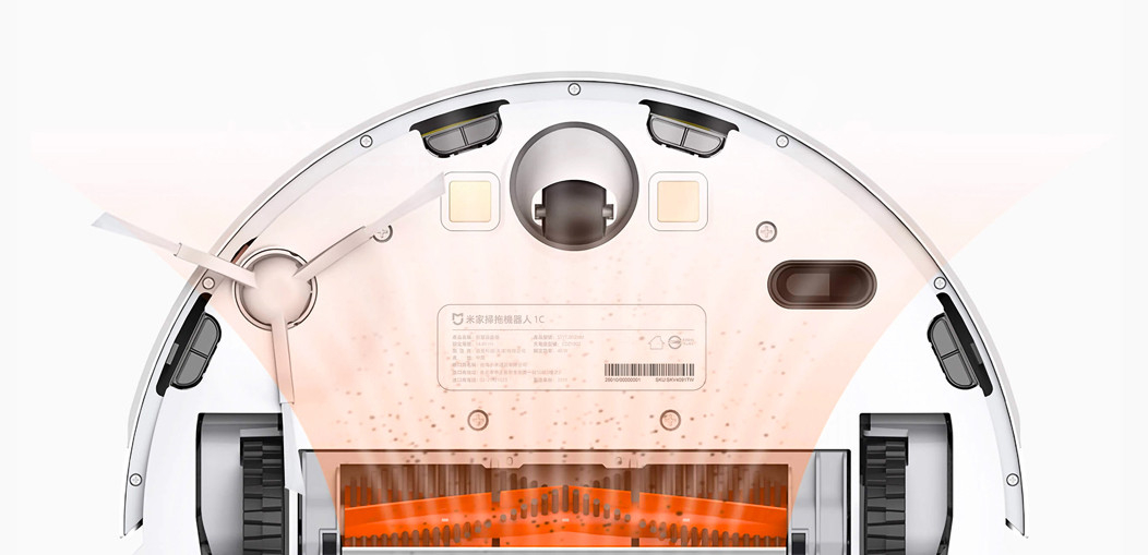 Prezentacja szczotki głównej do odkurzacza automatycznego Xiaomi