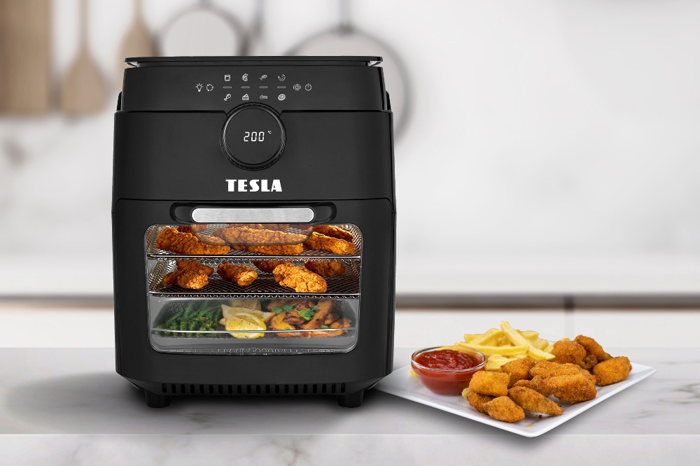 Frytownica na gorące powietrze Tesla AirCook & Grill QG800 WiFi