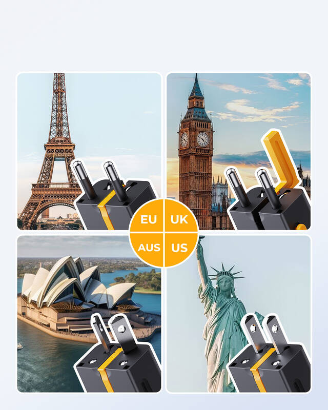 Adapter podróżny Voltme VITO Go EzTravel 35W