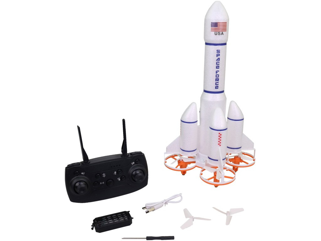 Dron rakietowy z zaawansowanymi funkcjami lotu