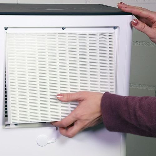 Dzięki opcjonalnemu filtrowi HEPA przekształca się również w oczyszczacz powietrza