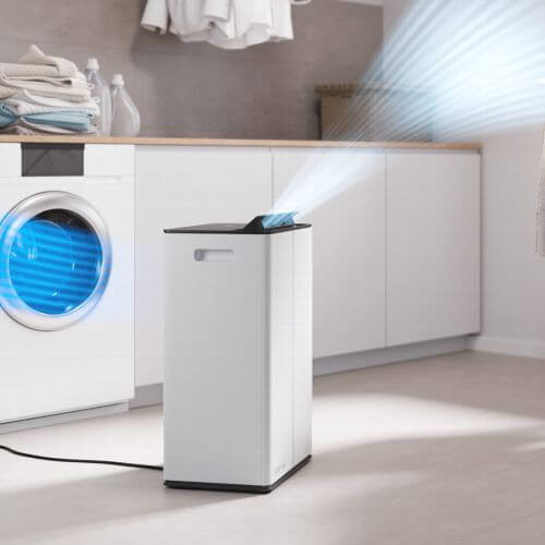 Zapewnia higienicznie czyste powietrze