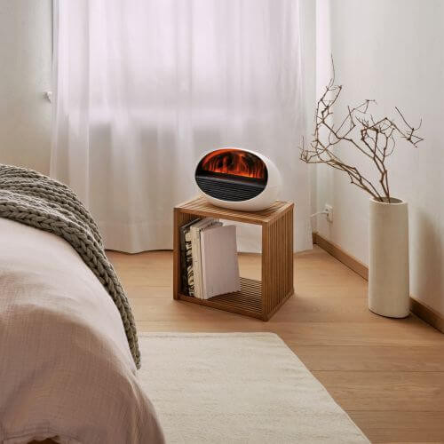 Ogrzewanie kominkowe, które można kontrolować