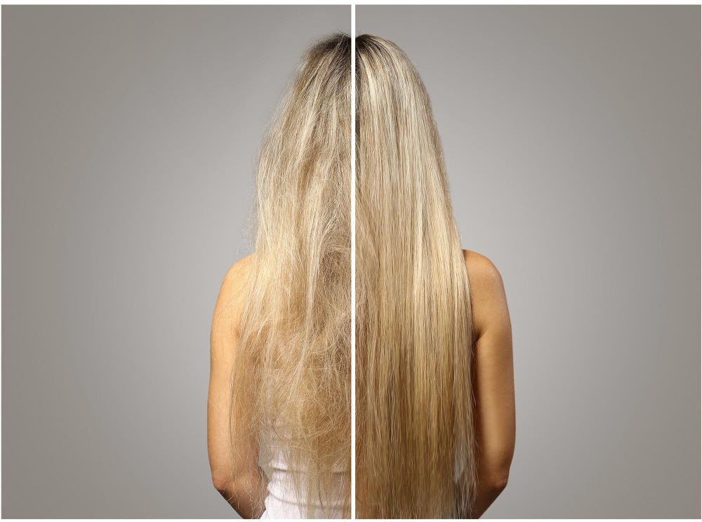 Naturalnie gładkie włosy bez puszenia się